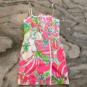 Lily Pulitzer bright colored mini dress!